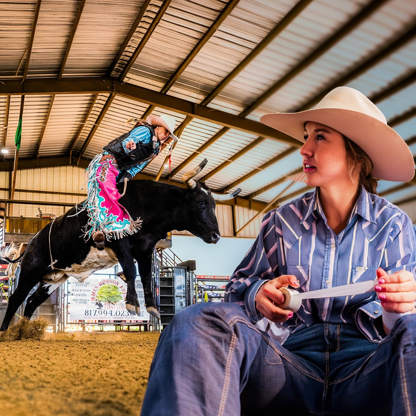 Entering the Arena with Professional Bull Rider, Jorden Halvorsen